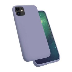 Teleplus Iphone 11 Silinebilir Kir Tutmaz Silikon Mor Nano Ekran Koruyucu Cep Telefonu Kılıfı