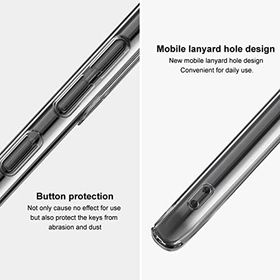 Teleplus iPhone 11 Vonn Tareks Sert Tpu Silikon Şeffaf Kılıf