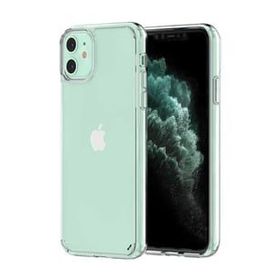 Teleplus iPhone 12 Coss Sert Hibrit Silikon Şeffaf Nano Ekran Koruyucu Cep Telefonu Kılıfı