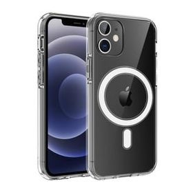 Teleplus iPhone 12 Coss Wireless Destekli Hibrit Silikon Şeffaf Kılıf + Wireless Şarj Aleti