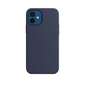 Teleplus iPhone 12 Manyetik Lansman İçi Süet Silikon Turuncu Kılıf