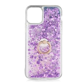 Teleplus Iphone 12 Mini Milce Yüzüklü Sulu Pembe Silikon Kılıf