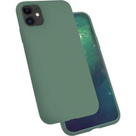 Teleplus iPhone 12 Mini Silinebilir Kir Tutmaz Silikon Nano Ekran Koruyucu Lacivert Kılıf