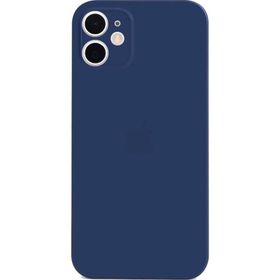 Teleplus iPhone 12 PP Hayalet Silikon Lacivert Kılıf