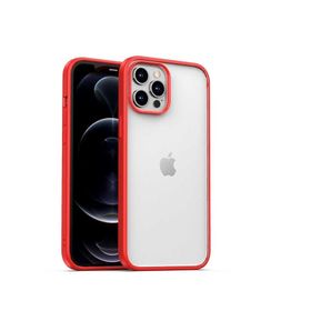 Teleplus Iphone 12 Pro Hom Bumper Kırmızı Silikon Kılıf