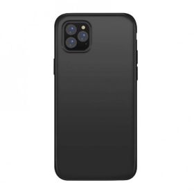 Teleplus iPhone 12 Pro Lüks Silikon Kırmızı Kılıf + Nano Glass Ekran Koruyucu