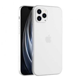 Teleplus iPhone 12 Pro Max Blok Kamera Korumalı Sert Silikon Şeffaf Nano Ekran Koruyucu Kılıf
