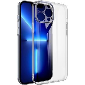 Teleplus iPhone 12 Pro Mika Sert Silikon Şeffaf Kılıf