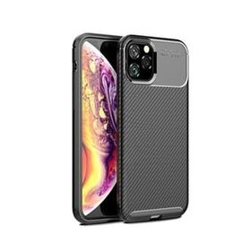 Teleplus iPhone 12 Pro Negro Karbon Silikon Siyah Nano Ekran Koruyucu Kılıf