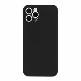 Teleplus iPhone 12 Pro Pp Hayalet Silikon Siyah Kılıf