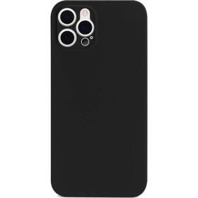 Teleplus iPhone 12 Pro Pp Hayalet Silikon Siyah Kılıf