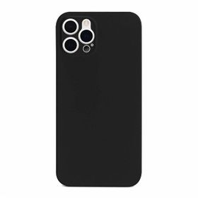 Teleplus iPhone 12 Pro Pp Hayalet Silikon Siyah Kılıf