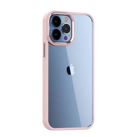 Teleplus iPhone 12 Pro Renkli Bumper Hybrid Krom Silikon Yeşil Kılıf