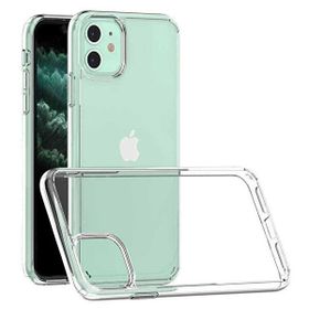 Teleplus iPhone 12 Şeffaf Coss Sert Hibrit Silikon Kılıf