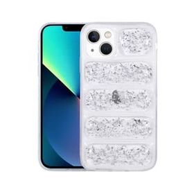 Teleplus iPhone 13 Dalga Damla Lazer Kapak Mor Kılıf