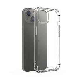 Teleplus iPhone 13 Darbe Korumalı Kapak Silikon Şeffaf Kılıf + Nano Ekran Koruyucu