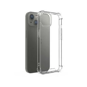 Teleplus iPhone 13 Darbe Korumalı Kapak Silikon Şeffaf Kılıf + Nano Ekran Koruyucu
