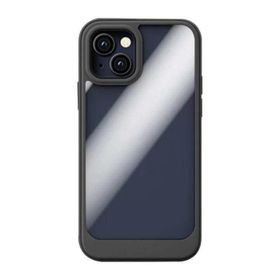 Teleplus iPhone 13 Hybrid Bumper Shockproof Silikon Siyah Kılıf