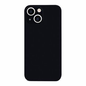 Teleplus iPhone 13 Kamera Korumalı Pp Hayalet Silikon Siyah Kılıf