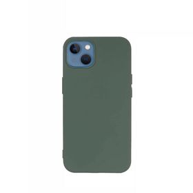 Teleplus iPhone 13 LSR Liquid Lansman Silikon Yeşil Kılıf