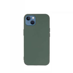 Teleplus iPhone 13 LSR Liquid Lansman Silikon Yeşil Kılıf