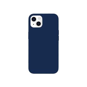 Teleplus iPhone 13 Mat Biye Silikon Nano Ekran Koruyucu Lacivert Cep Telefonu Kılıfı