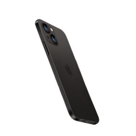 Teleplus Iphone 13 Mini Kamera Korumalı İmax 0.2 mm Silikon Siyah Nano Ekran Koruyucu Cep Telefonu Kılıfı