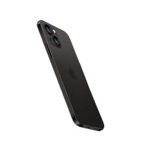 Teleplus Iphone 13 Mini Kamera Korumalı İmax 0.2 mm Silikon Siyah Nano Ekran Koruyucu Cep Telefonu Kılıfı