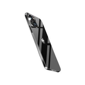 Teleplus Iphone 13 Mini Kamera Korumalı İmax 0.2 mm Silikon Siyah Nano Ekran Koruyucu Cep Telefonu Kılıfı