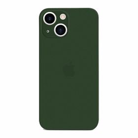 Teleplus iPhone 13 Mini Kamera Korumalı Pp Hayalet Silikon Yeşil Kılıf