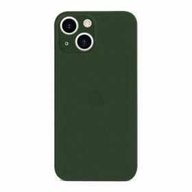 Teleplus iPhone 13 Mini Kamera Korumalı Pp Hayalet Silikon Yeşil Kılıf
