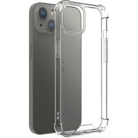 Teleplus iPhone 13 Mini Kılıf Darbe Korumalı Kapak Silikon Şeffaf + Nano Ekran Koruyucu