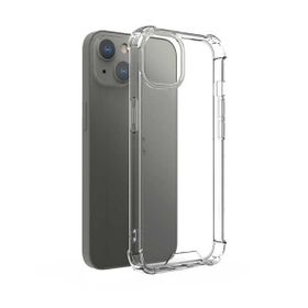 Teleplus iPhone 13 Mini Kılıf Darbe Korumalı Kapak Silikon Şeffaf + Nano Ekran Koruyucu