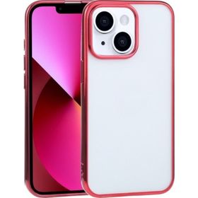 Teleplus iPhone 13 Pixel Tareks Sert Silikon Rose Altın Kılıf
