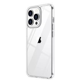 Teleplus iPhone 13 Pro Coss Sert Kapak Silikon Şeffaf Kılıf