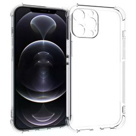 Teleplus iPhone 13 Pro Kamera Korumalı Darbeye Dayanıklı Silikon Şeffaf Kılıf