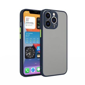 Teleplus iPhone 13 Pro Kamera Korumalı Hux Mat Sert Silikon Kırmızı Kılıf