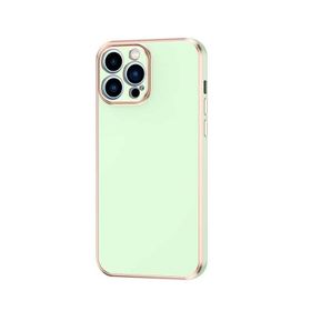 Teleplus iPhone 13 Pro Kamera Korumalı Lazer Bark Silikon Beyaz Kılıf