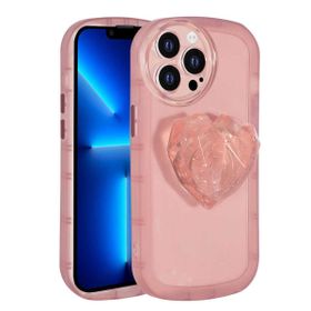 Teleplus iPhone 13 Pro Kamera Korumalı Ofro Soketli Stand Kapak Siyah Kılıf