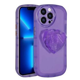 Teleplus iPhone 13 Pro Kamera Korumalı Ofro Soketli Stand Kapak Siyah Kılıf