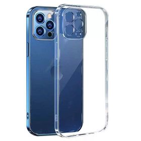 Teleplus iPhone 13 Pro Kamera Korumalı Silikon Şeffaf Kılıf