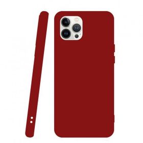 Teleplus iPhone 13 Pro Max Biye Mat Silikon Nano Ekran Koruyucu Lacivert Cep Telefonu Kılıfı