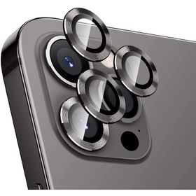Teleplus iPhone 13 Pro Max Cl-02 Kamera Metal Siyah Koruyucu