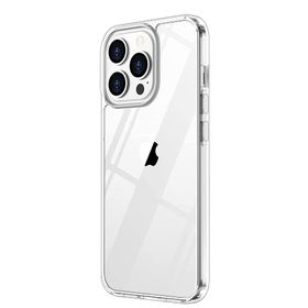 Teleplus iPhone 13 Pro Max Coss Sert Kapak Silikon Şeffaf Cep Telefonu Kılıfı
