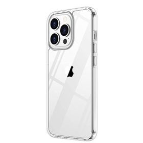 Teleplus iPhone 13 Pro Max Coss Sert Kapak Silikon Şeffaf Cep Telefonu Kılıfı