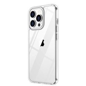Teleplus iPhone 13 Pro Max Coss Sert Kapak Silikon Şeffaf Cep Telefonu Kılıfı