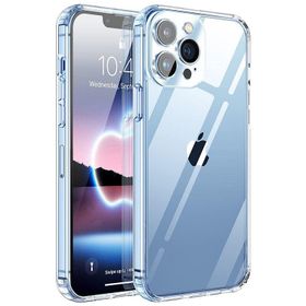 Teleplus iPhone 13 Pro Max Darbe Korumalı Kapak Silikon Şeffaf Kılıf