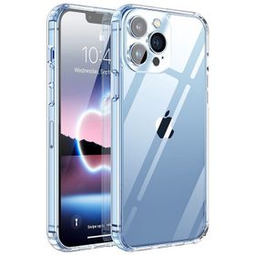 Teleplus iPhone 13 Pro Max Darbe Korumalı Kapak Silikon Şeffaf Kılıf