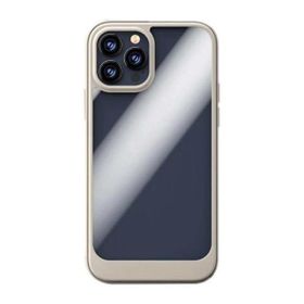 Teleplus iPhone 13 Pro Max Hybrid Bumper Shockproof Silikon Lacivert Cep Telefonu Kılıfı