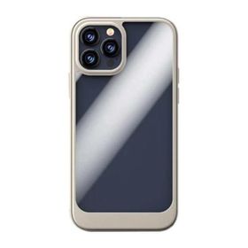 Teleplus iPhone 13 Pro Max Hybrid Bumper Shockproof Silikon Lacivert Cep Telefonu Kılıfı